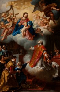 Vidění svatého Filipa Neriho, 1721